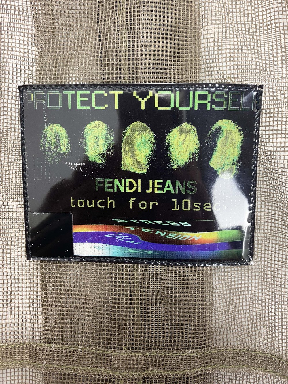 Fendi 90s mesh glove jacket — JAMES VELORIA